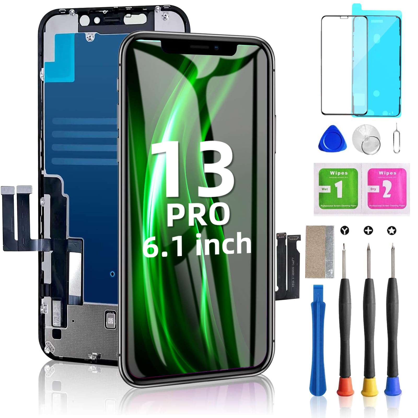 Amazon.com: ZoongXingY for iPhone 13 Pro Screen Replacement 6.1